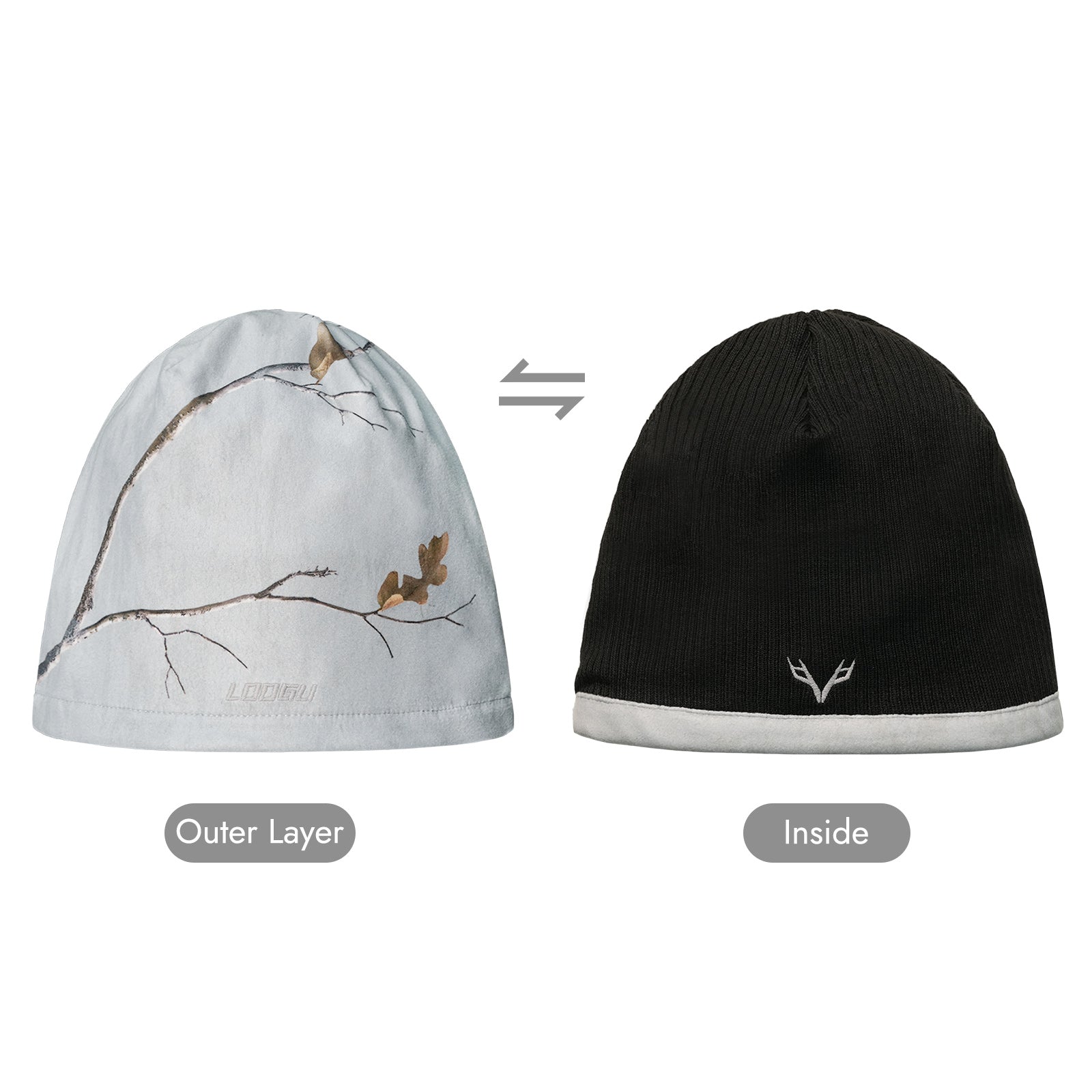 LOOGU Unisex Winter Camo Beanie WB10
