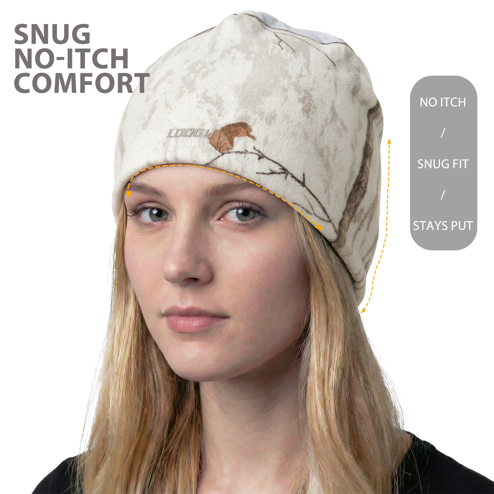 LOOGU Unisex Winter Camo Beanie WB10