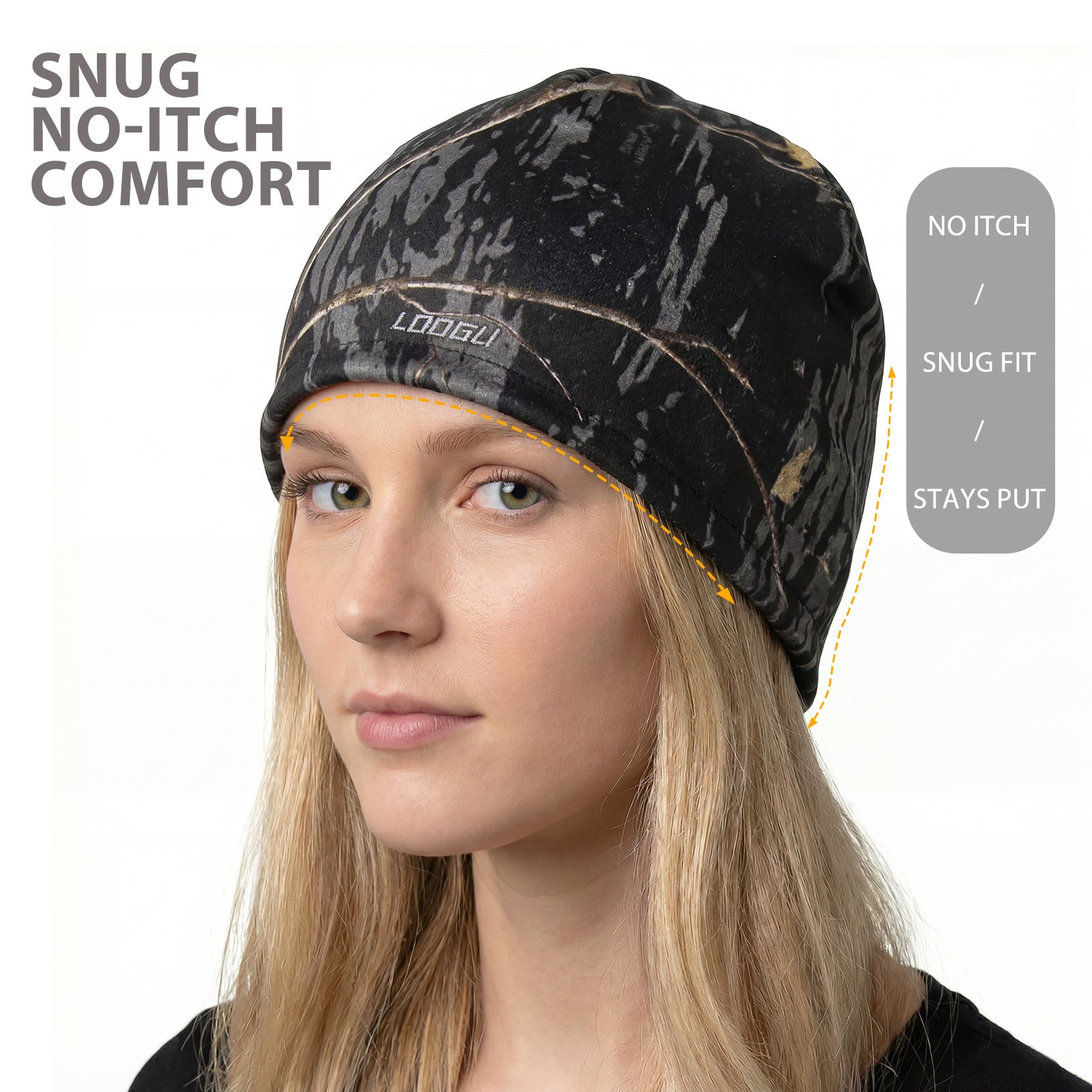 LOOGU Unisex Winter Camo Beanie WB10