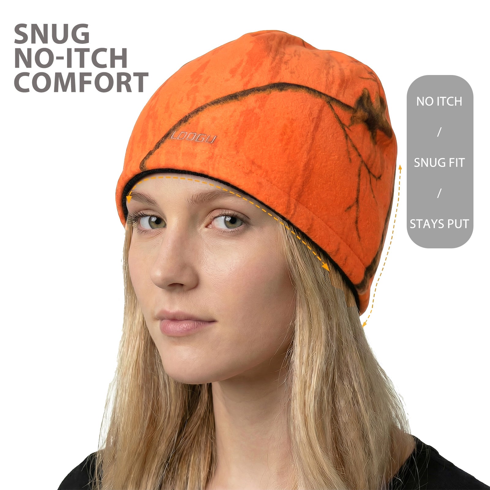 LOOGU Unisex Winter Camo Beanie WB10