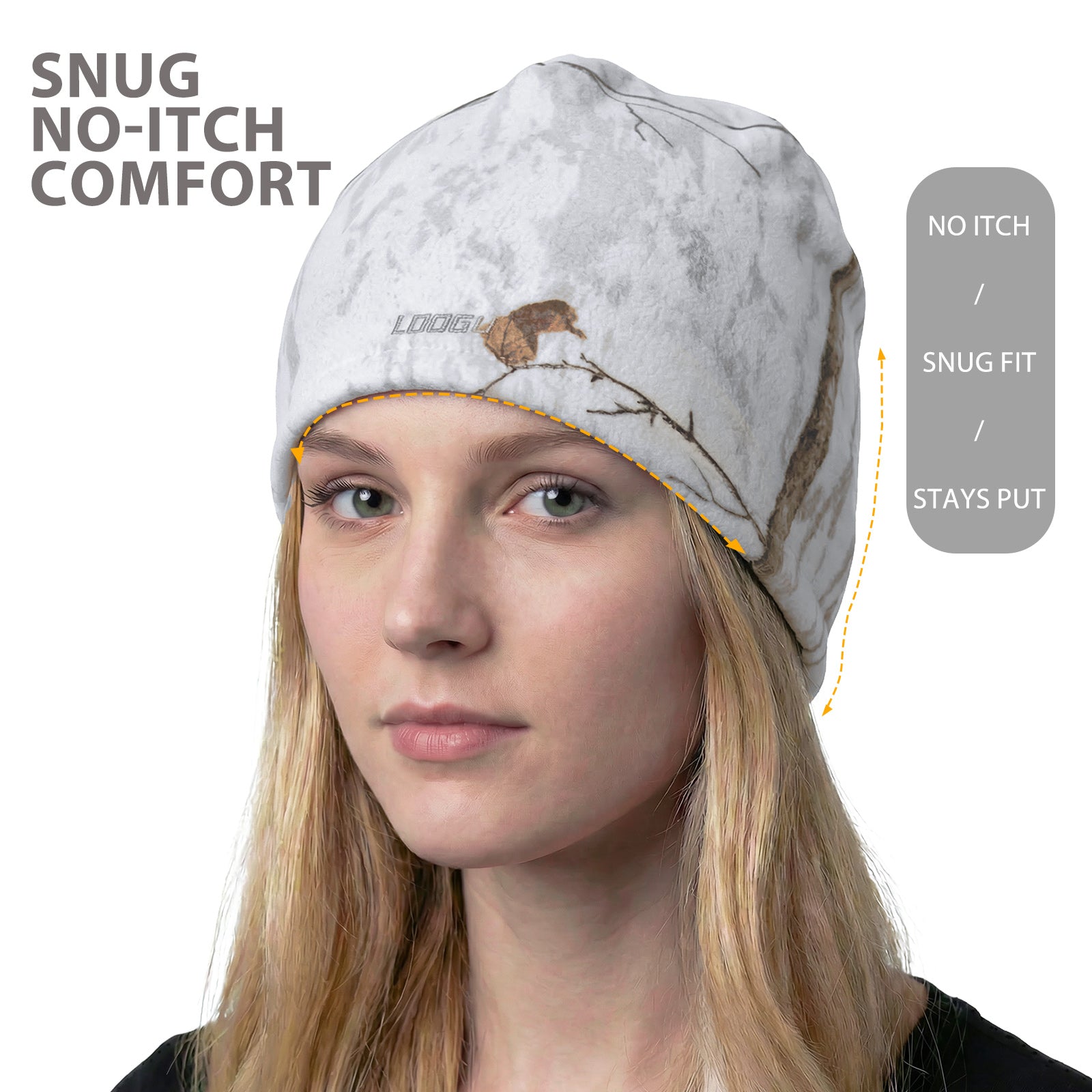 LOOGU Unisex Winter Camo Beanie WB10