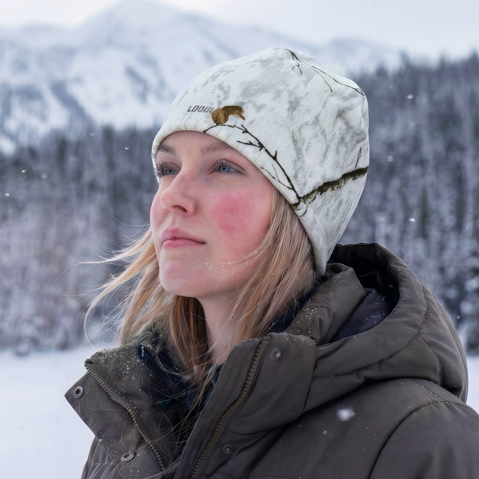 LOOGU Unisex Winter Camo Beanie WB10