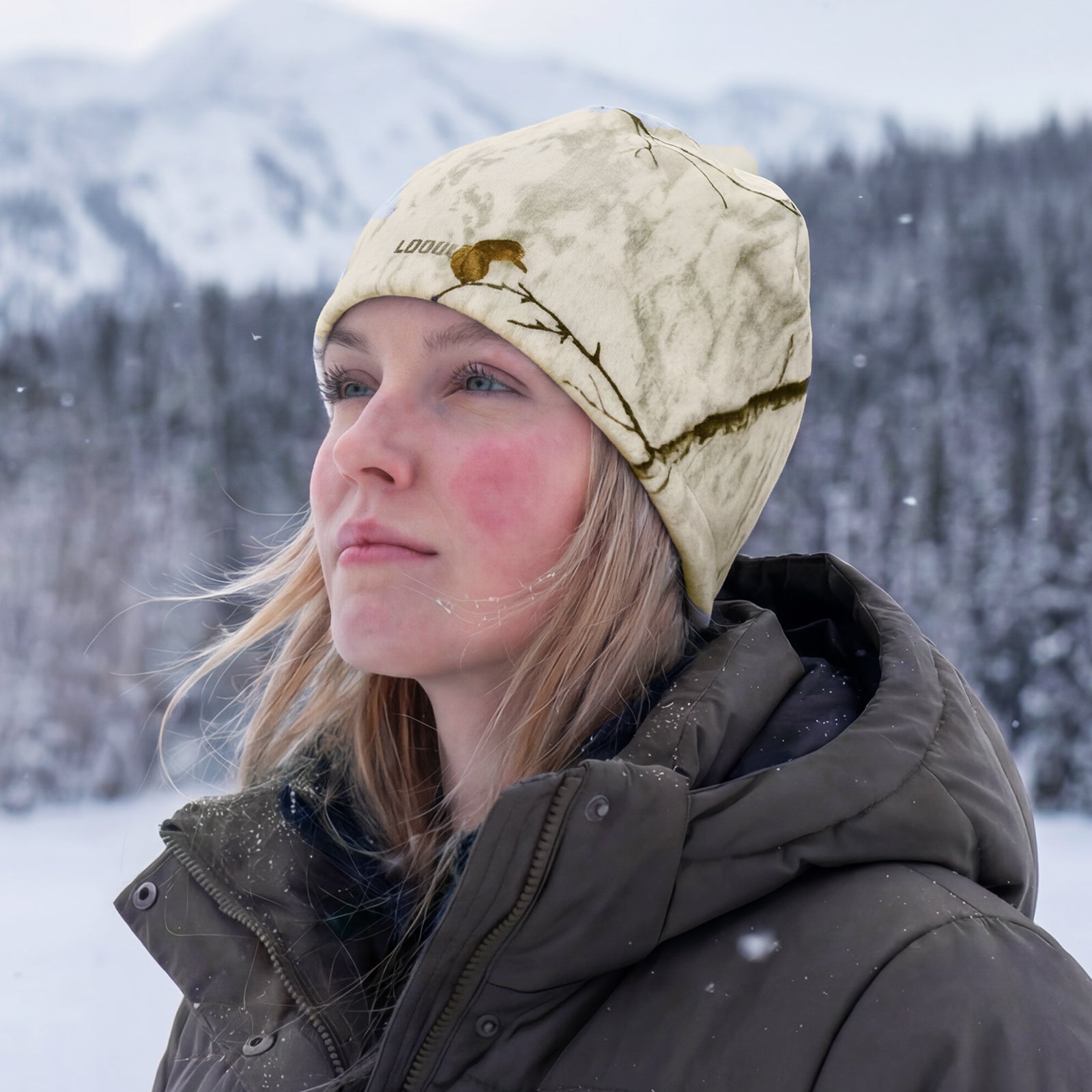 LOOGU Unisex Winter Camo Beanie WB10
