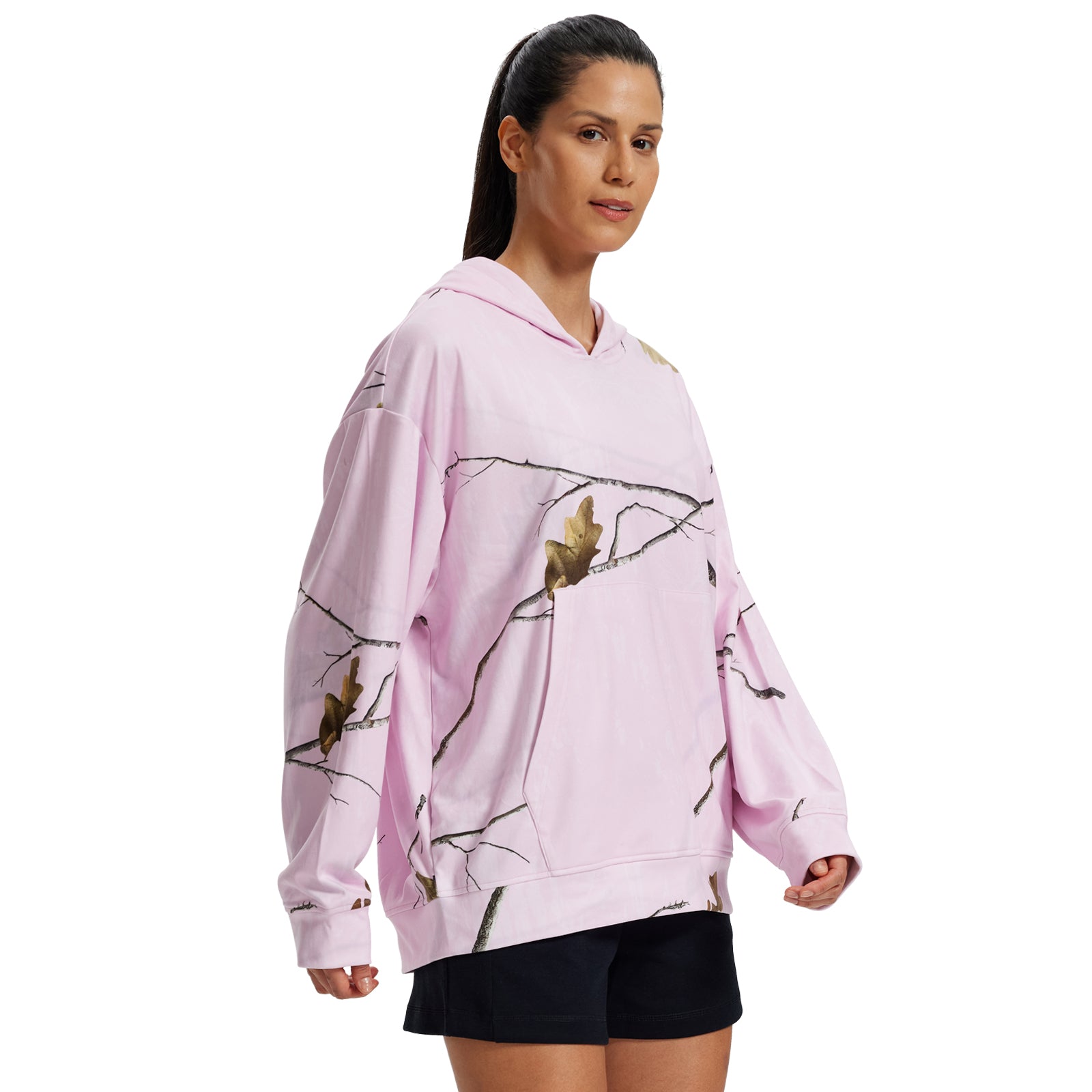 LOOGU Women's Camo Oversized Hoodies WD50