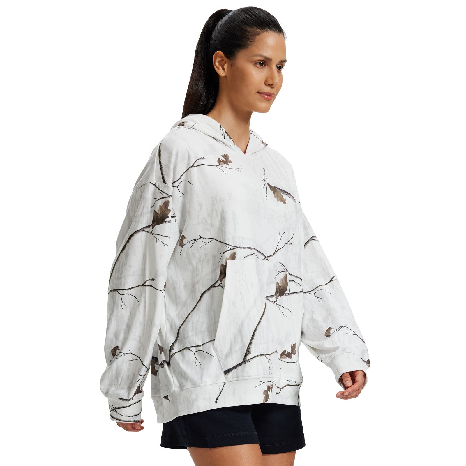 LOOGU Women's Camo Oversized Hoodies WD50