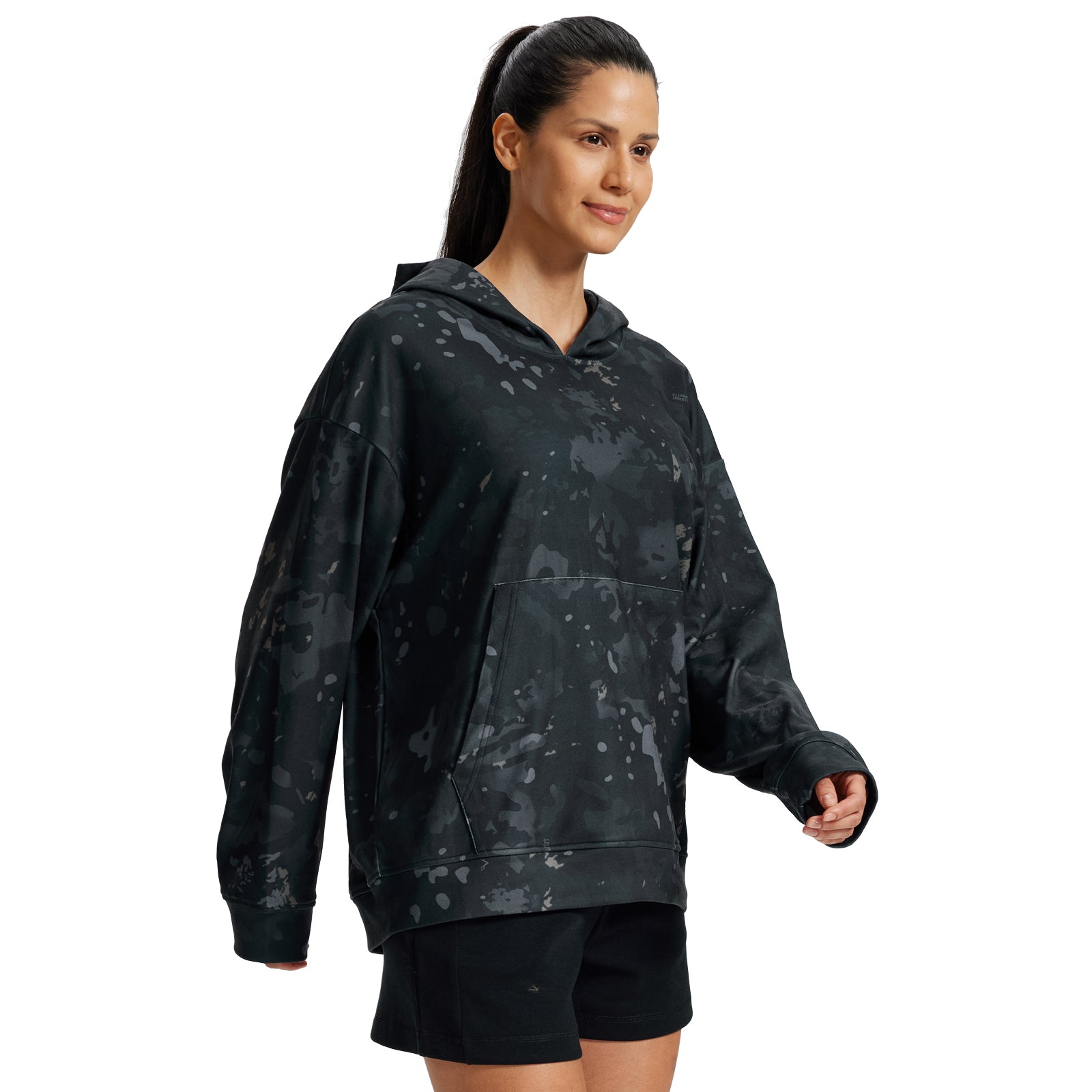 LOOGU Women's Camo Oversized Hoodies WD50