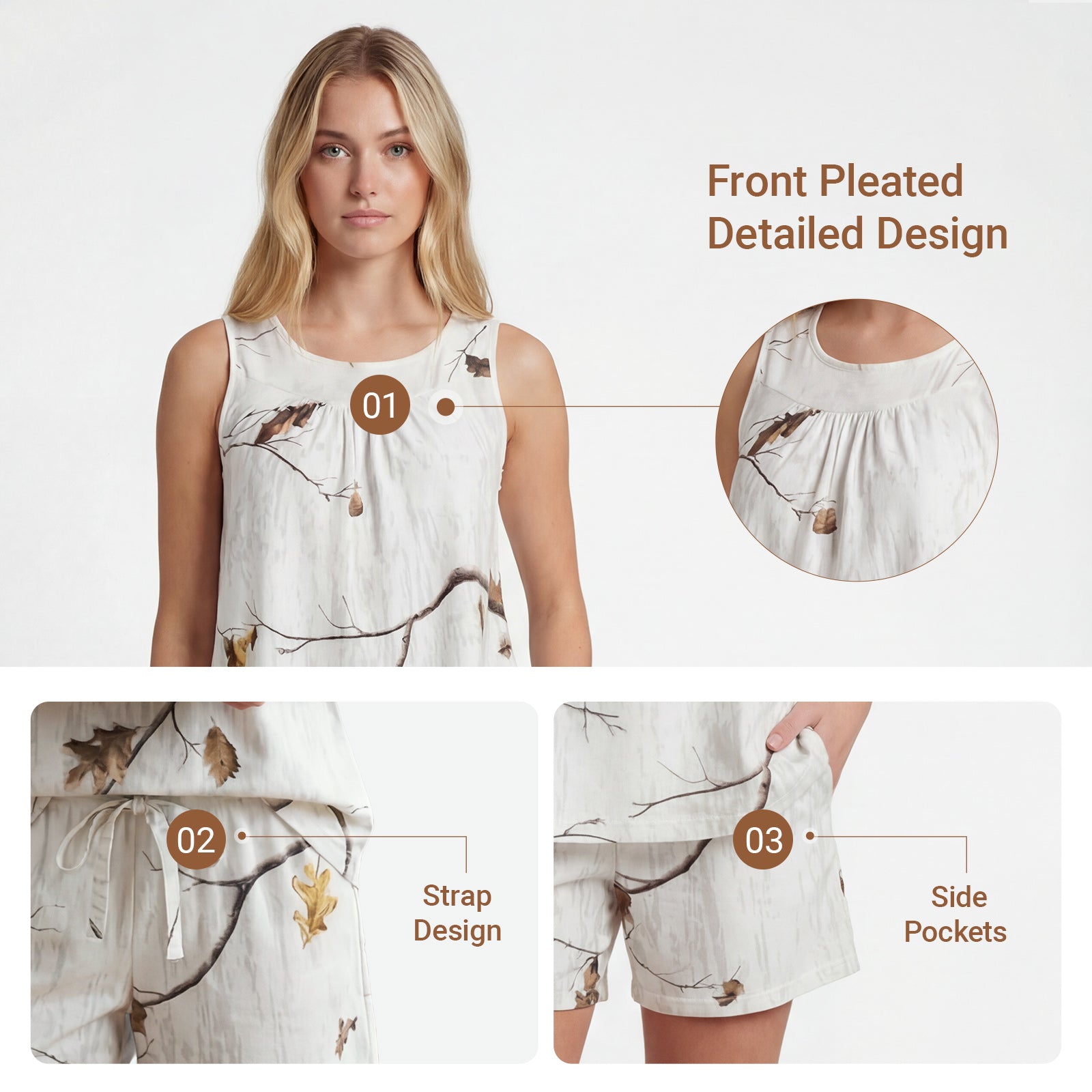 LOOGU Women's 2-Piece Pajama Set WL20