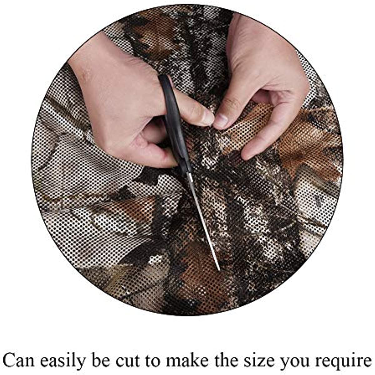 LOOGU 300D Camo Netting Super Tree Camo