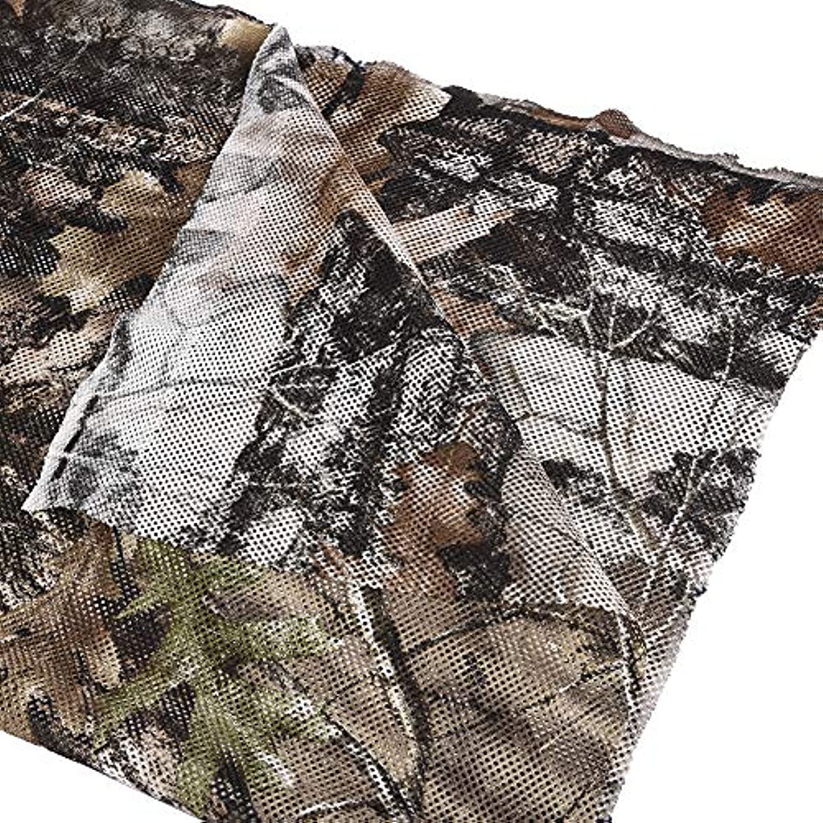 LOOGU 300D Camo Netting Super Tree Camo