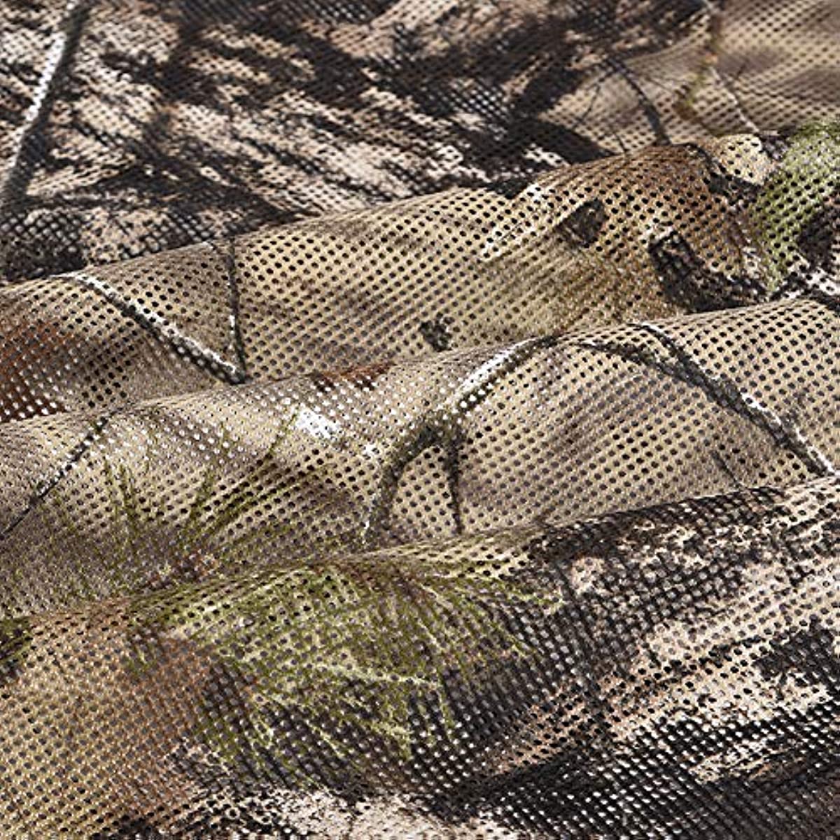 LOOGU 300D Camo Netting Super Tree Camo