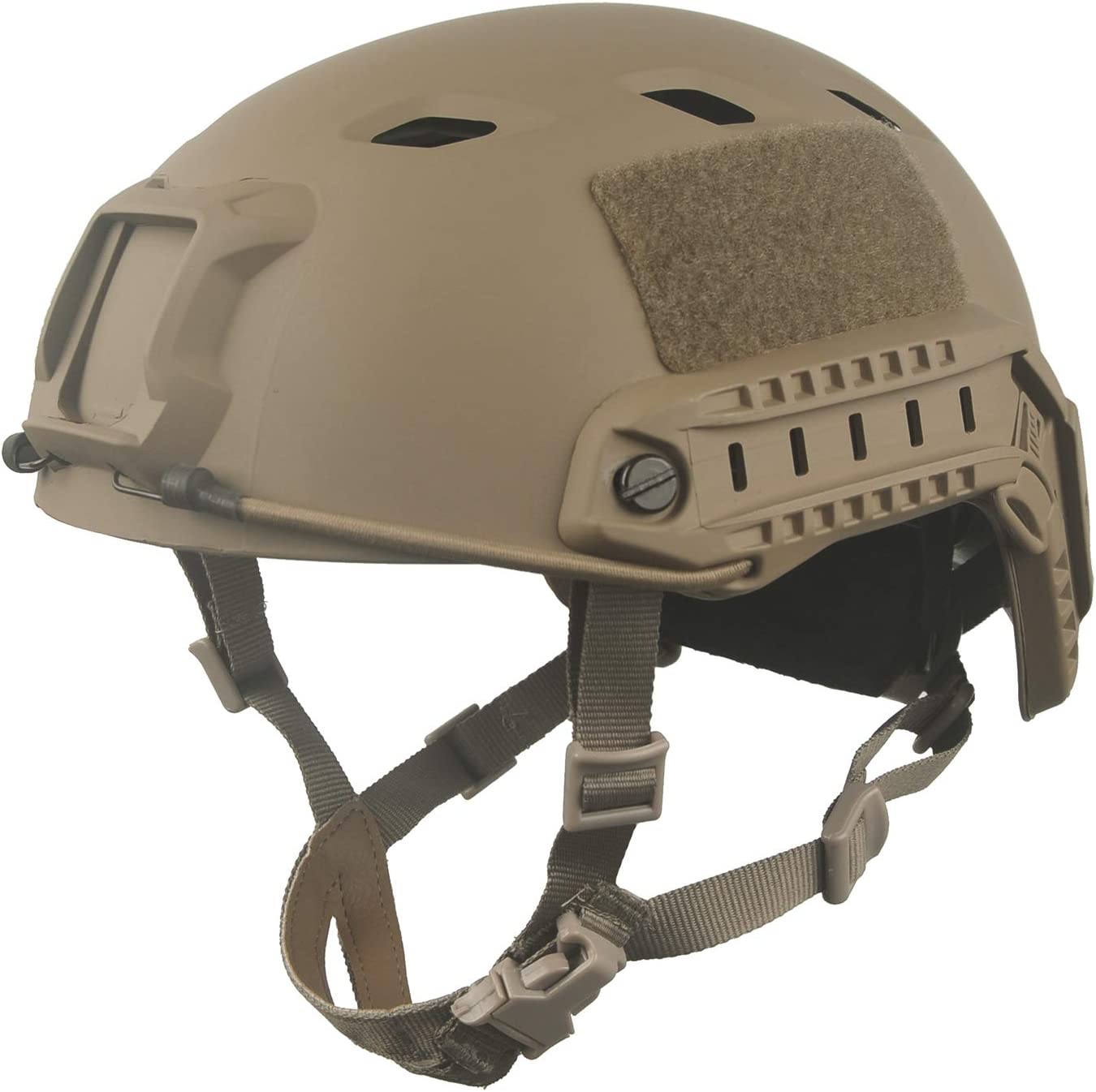 LOOGU Fast BJ Base Jump Military Helmet with 12-in-1 Headwear