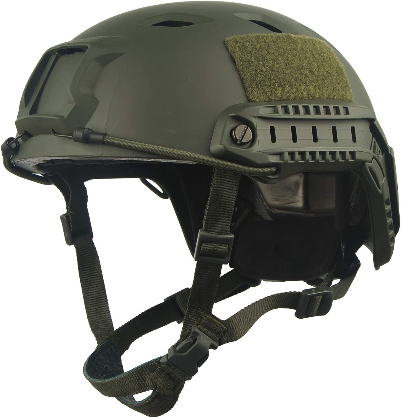 LOOGU Fast BJ Base Jump Military Helmet with 12-in-1 Headwear