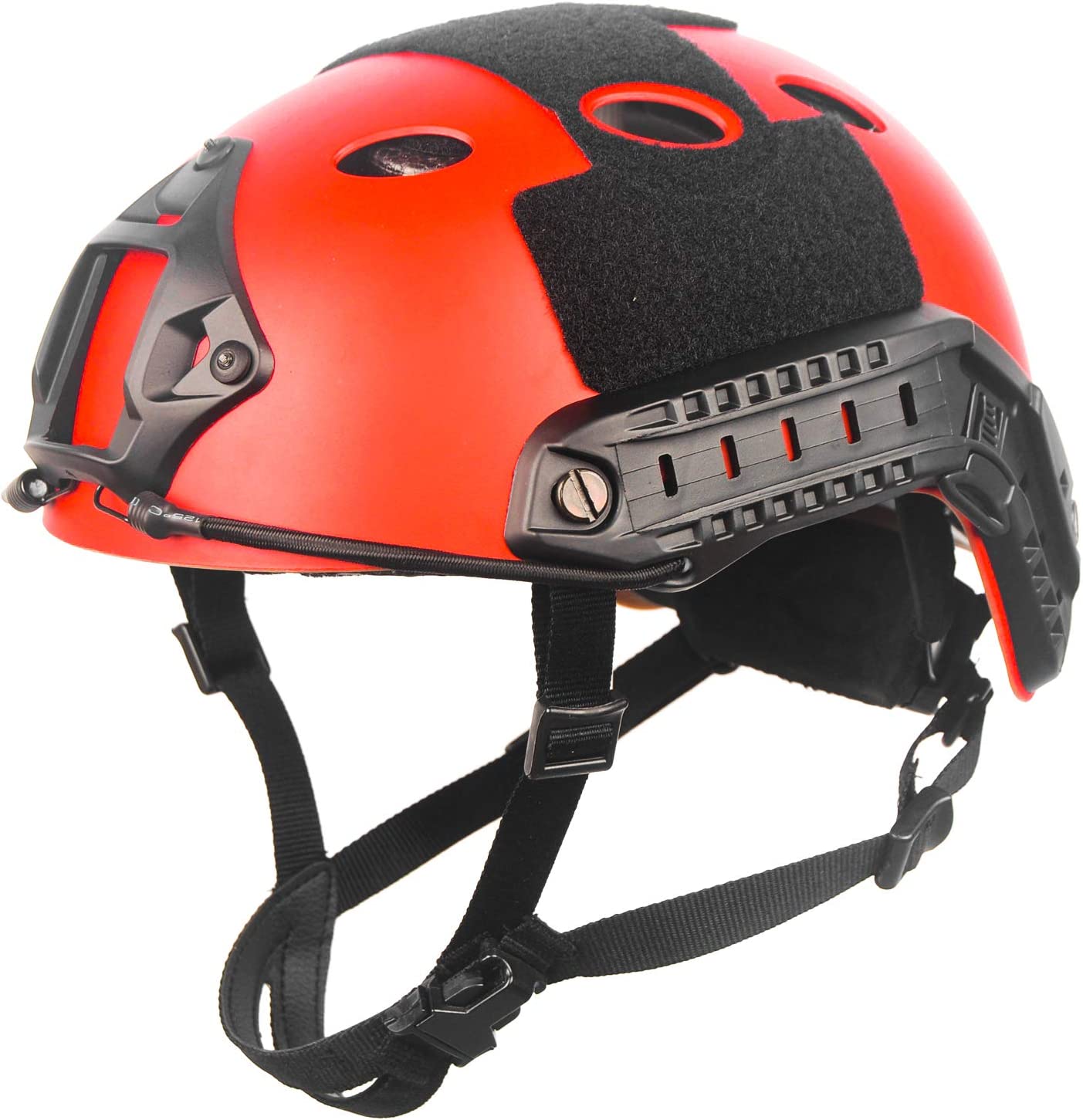 LOOGU Fast PJ Base Jump Military Helmet with 12-in-1 Headwear