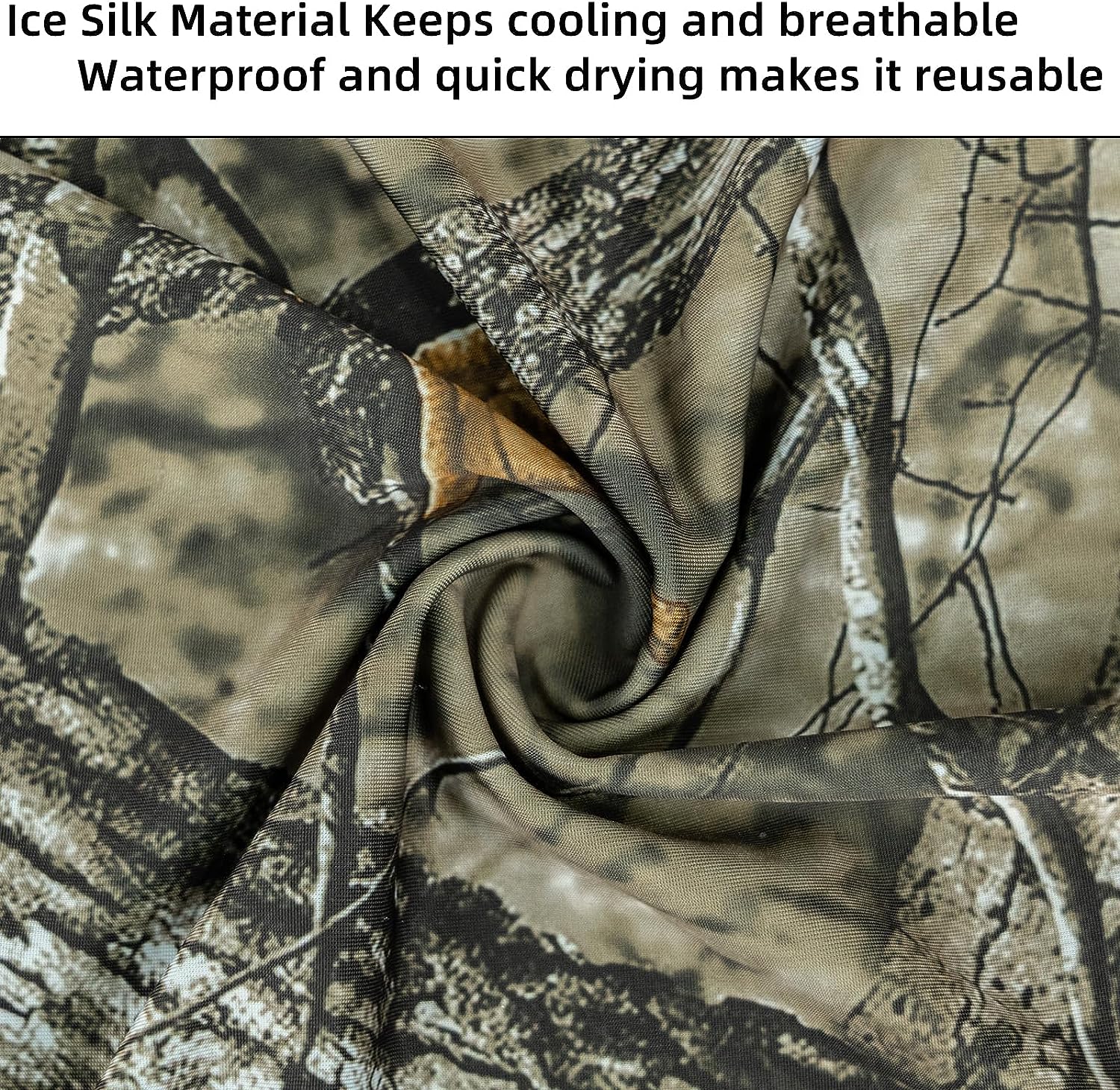 LOOGU SP Camouflage 2-piece set (Arm Sleeves + face mask)