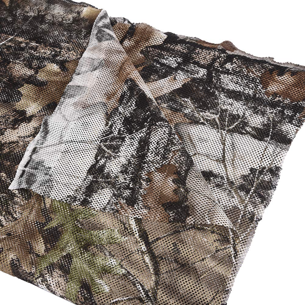 LOOGU 300D Camo Netting Super Tree Camo