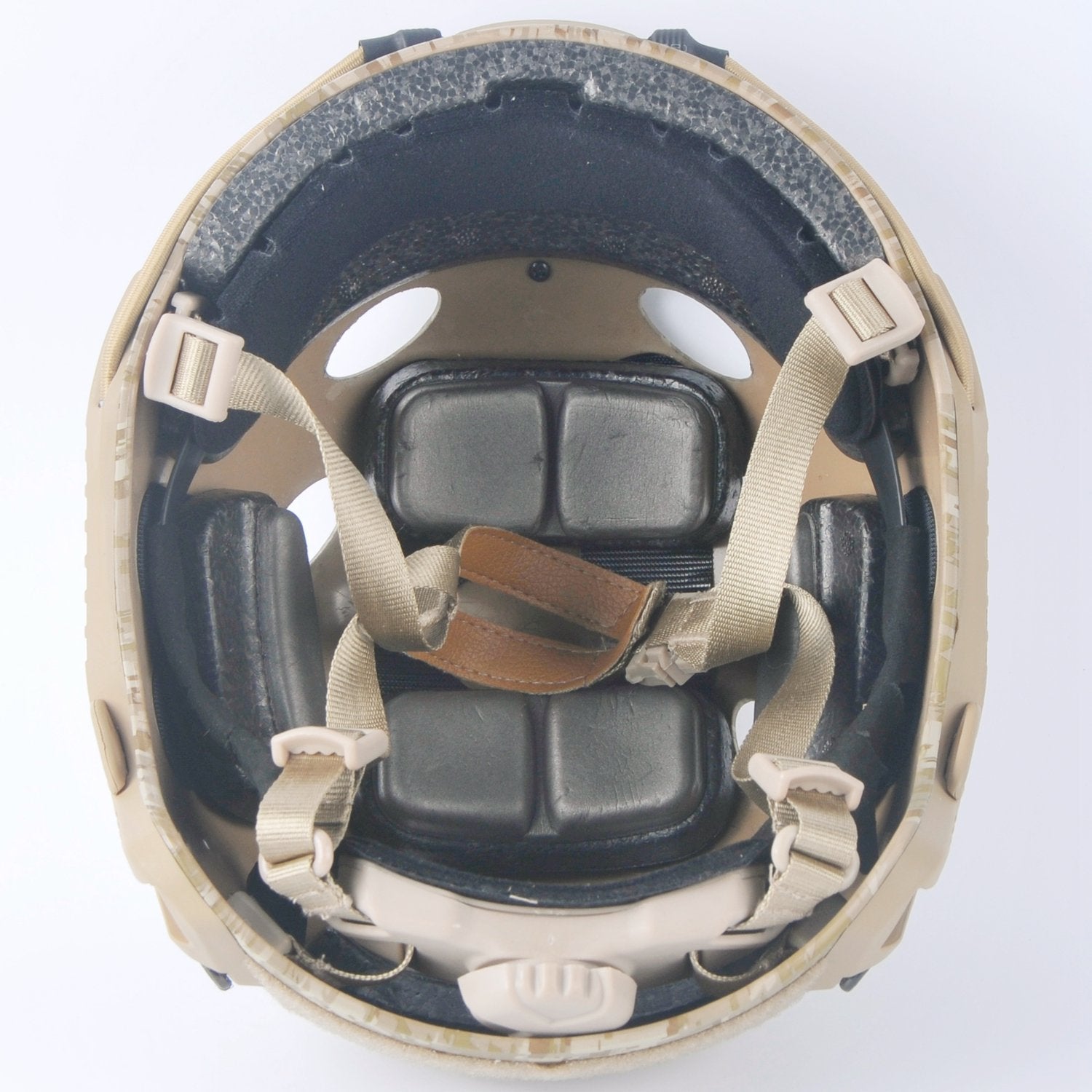 LOOGU Fast PJ Base Jump Military Helmet with 12-in-1 Headwear