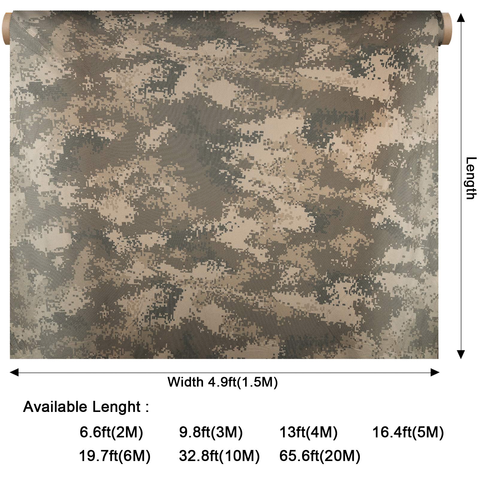 LOOGU 300D Camo Netting Super Tree Camo