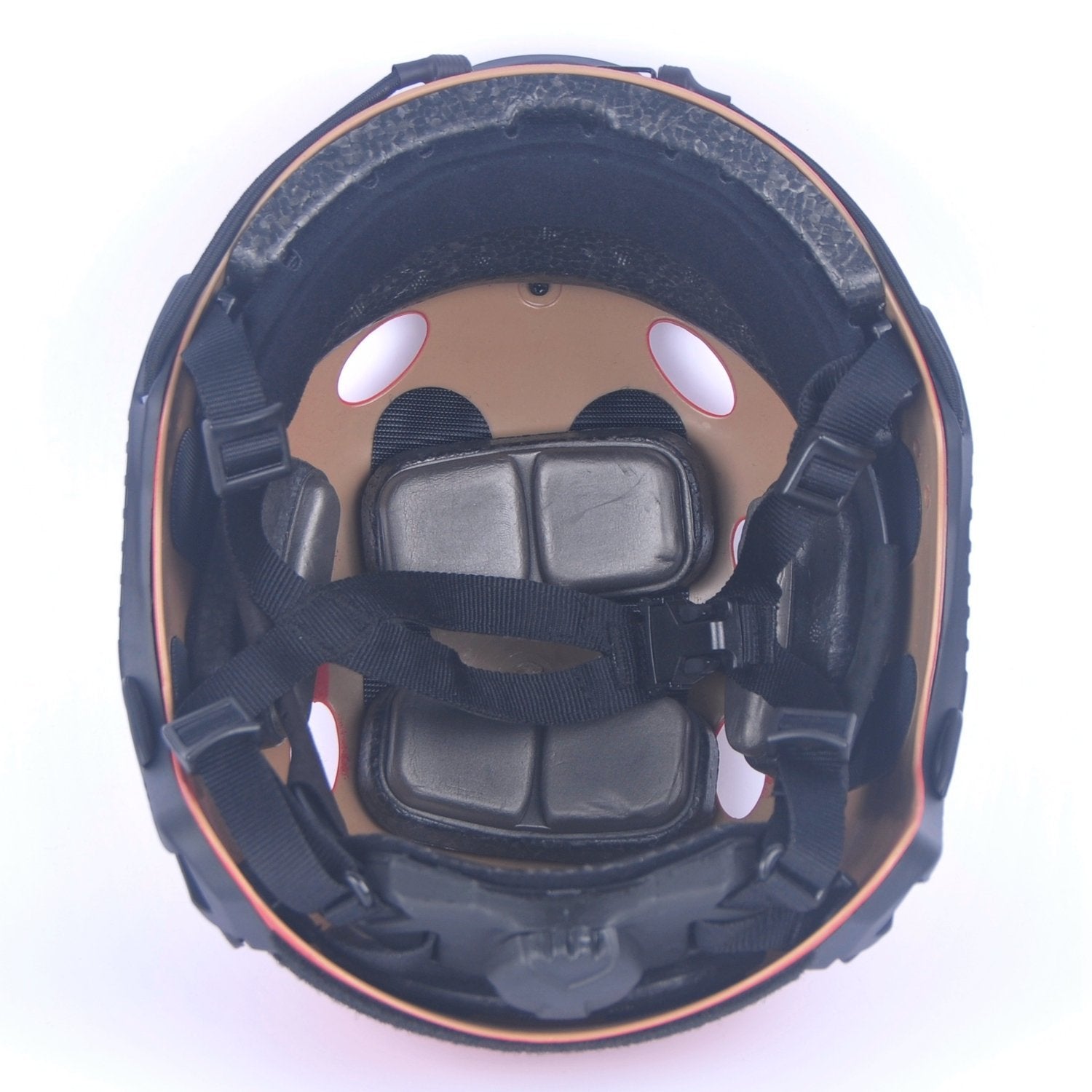 LOOGU Fast PJ Base Jump Military Helmet with 12-in-1 Headwear