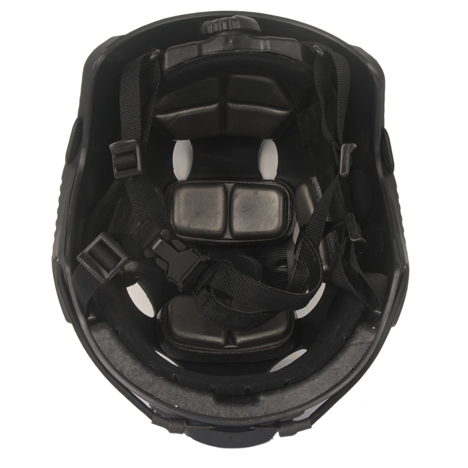 LOOGU Fast PJ Base Jump Military Helmet with 12-in-1 Headwear