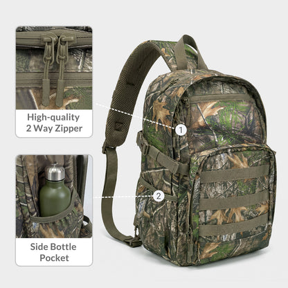 LOOGU Tactical Sling Bag Waterproof Military Shoulder Pack CB10