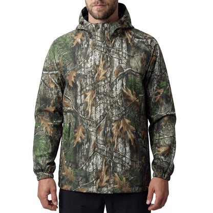 LOOGU Men’s Lightweight Waterproof Rain Shell Packable with Hood J10