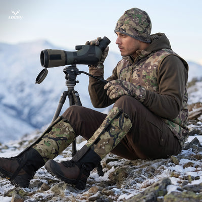 LOOGU Snow Gaiters Waterproof Camo Boot Gaiters Hunting SG20
