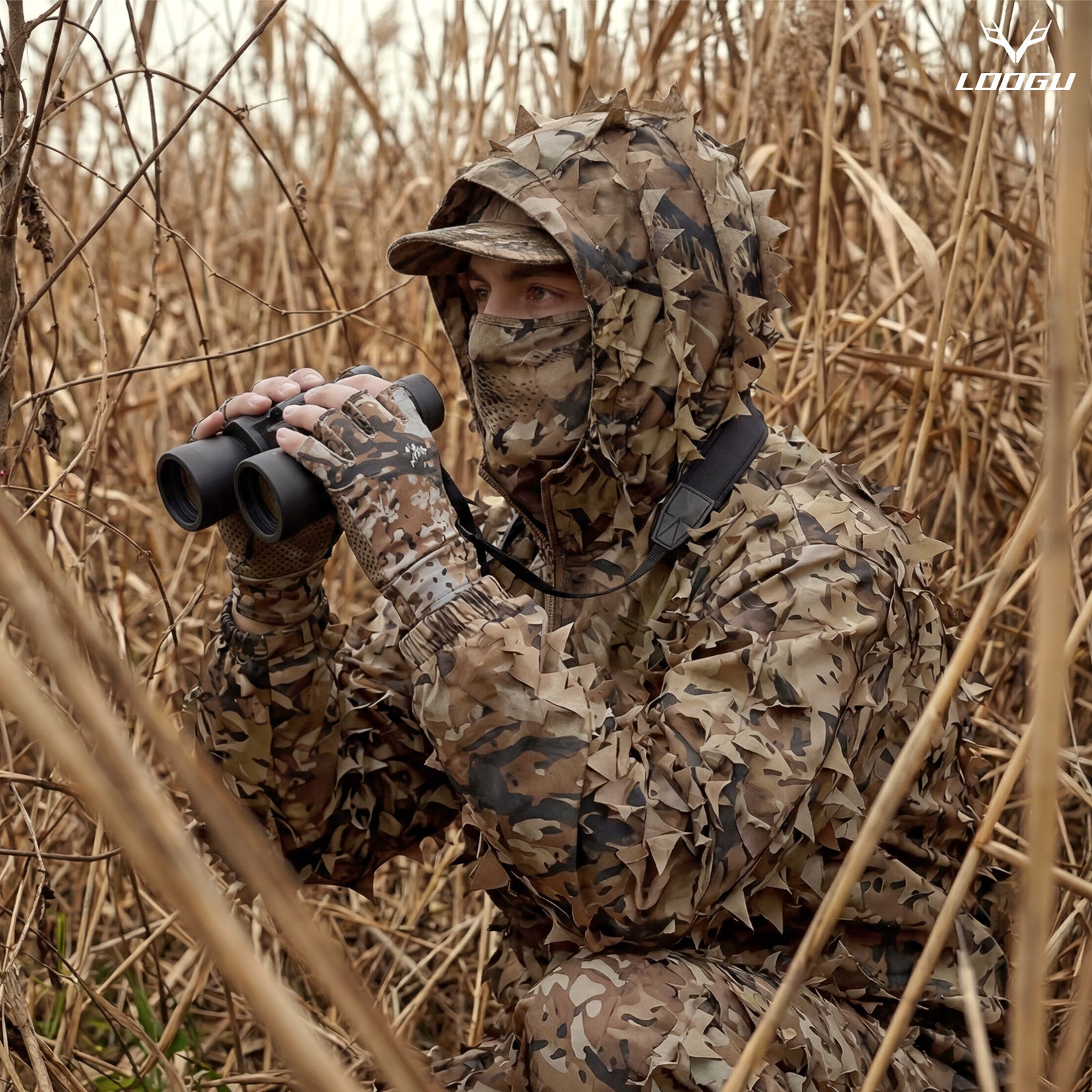 LOOGU Hunting Ghillie Suit-SPRETTA Camo