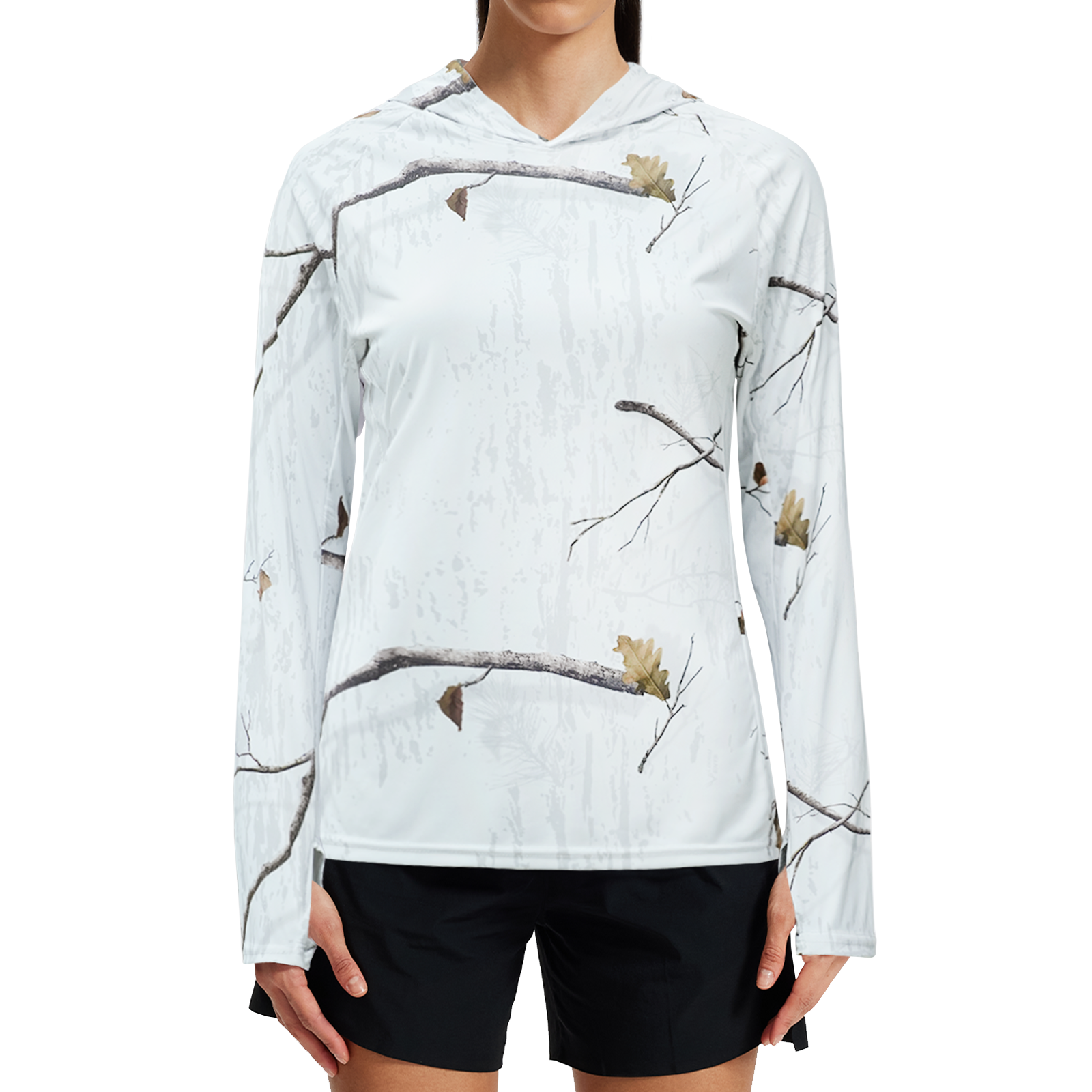 LOOGU Women's UPF 50+ Hoodies Shirts WT73-R