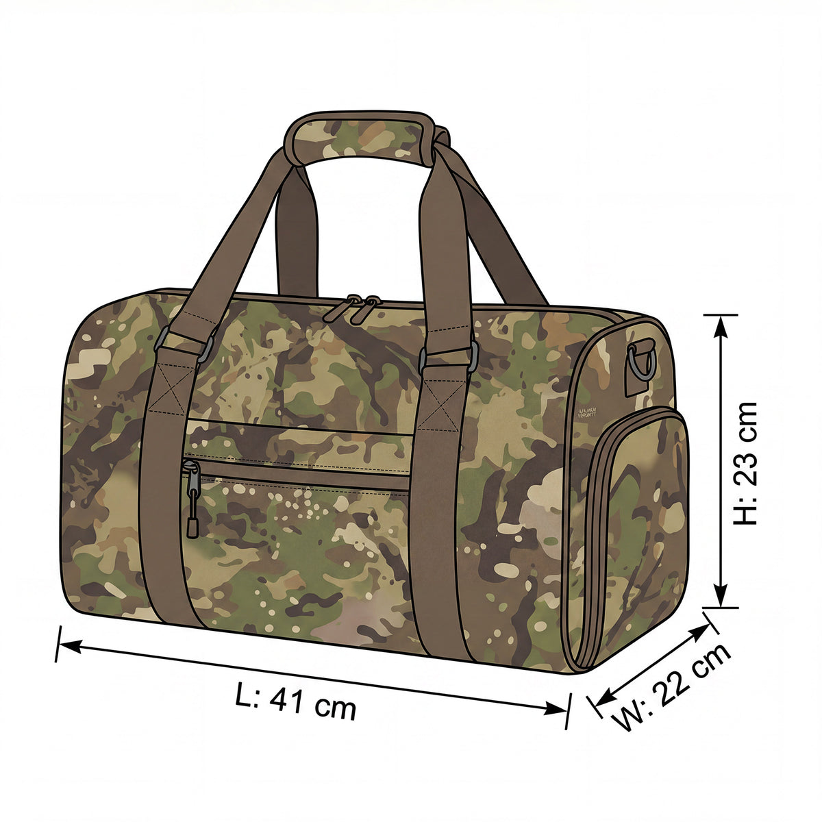 Camo Gear Duffel HB10