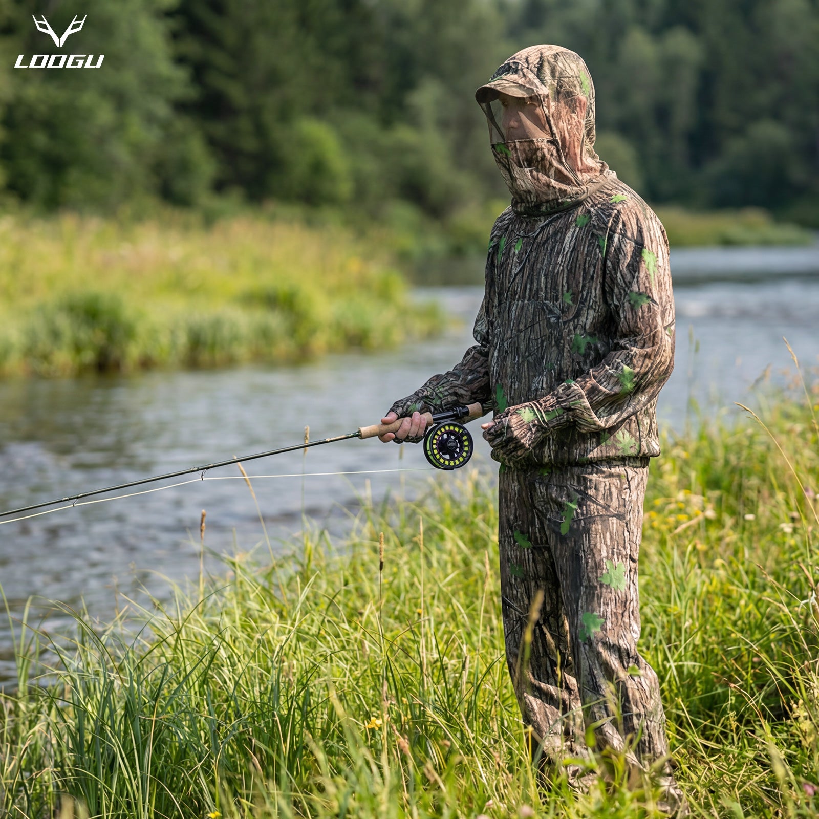 LOOGU ENTS Camo Mosquito Suits