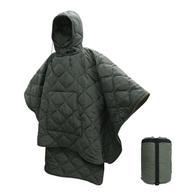 LOOGU Camo Blanket Zipper Insulated Sleeping Bag IP10