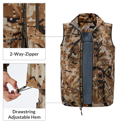 Fleece-Lined Hunting Vest M10-1