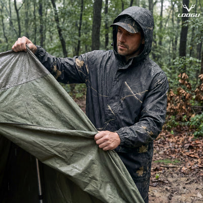 LOOGU ENTS camo rainsuit TPU RS20