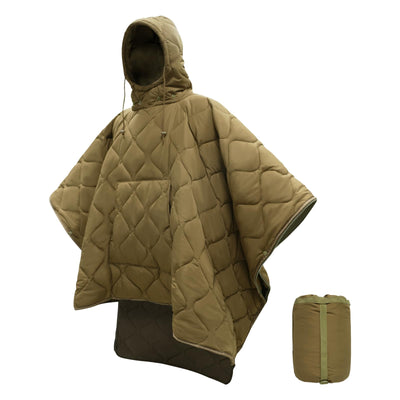 LOOGU Camo Blanket Zipper Insulated Sleeping Bag IP10