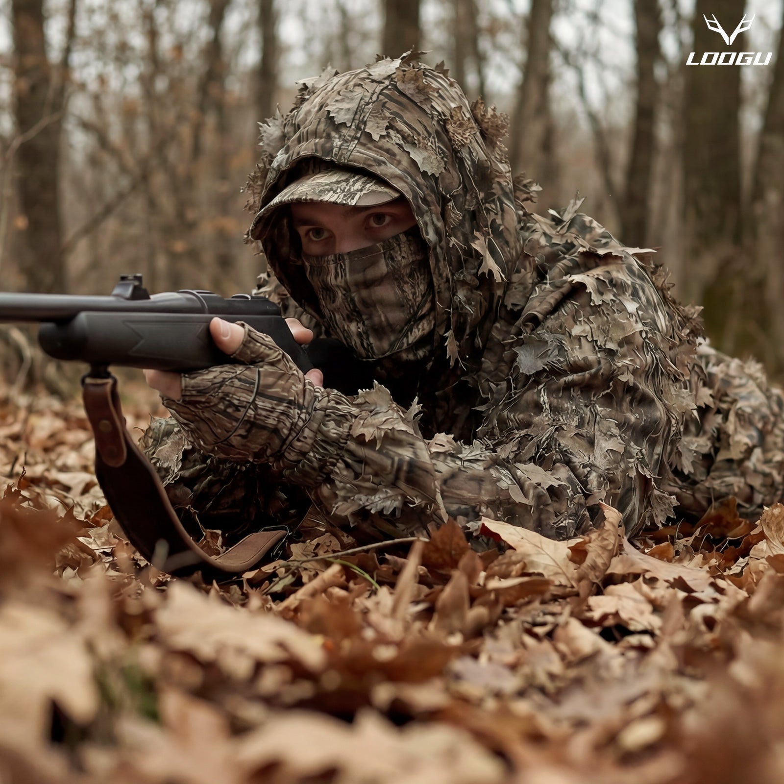 LOOGU Hunting Ghillie Suit ENTS Camo