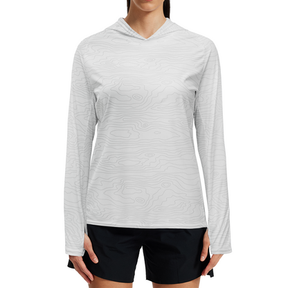LOOGU Women's UPF 50+ Hoodies Shirts WT73-R