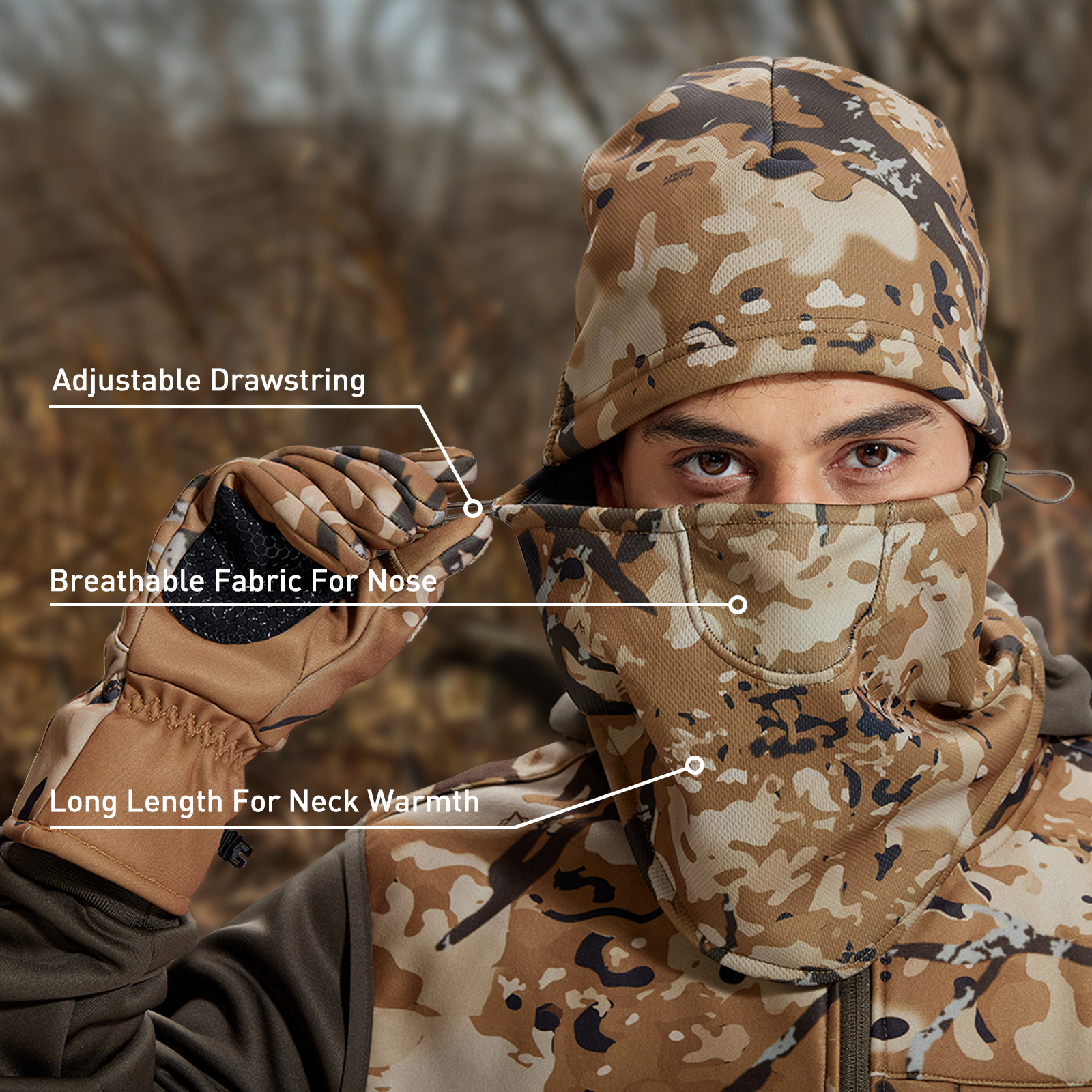 LOOGU Camo Balaclava for Hunting B20