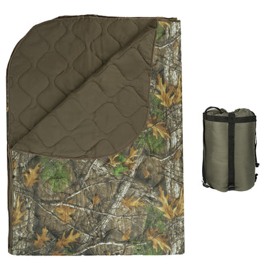 LOOGU – couverture camouflage Woobie imperméable, doublure de poncho pour le camping en plein air, la randonnée, la chasse, la survie, la randonnée, le pique-nique 