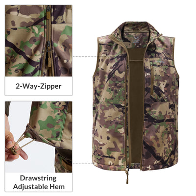 Fleece-Lined Hunting Vest M10-1