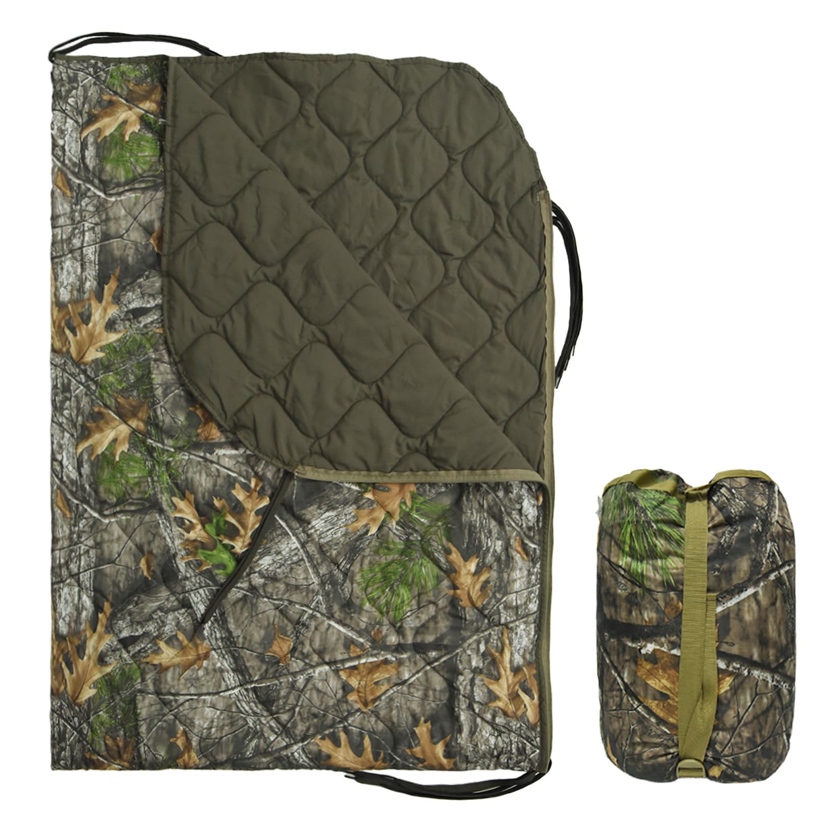 LOOGU Camo Blanket Waterproof Insulation Poncho Liner SL10