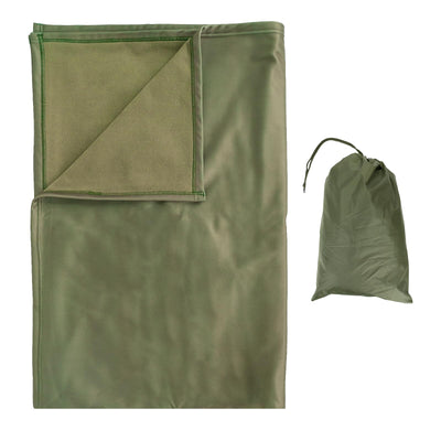 LOOGU – couverture camouflage Woobie imperméable, doublure de poncho pour le camping en plein air, la randonnée, la chasse, la survie, la randonnée, le pique-nique 