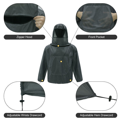 LOOGU Mosquito Suits Solid Color