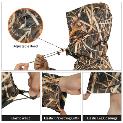 LOOGU camo rainsuit TPU RS20