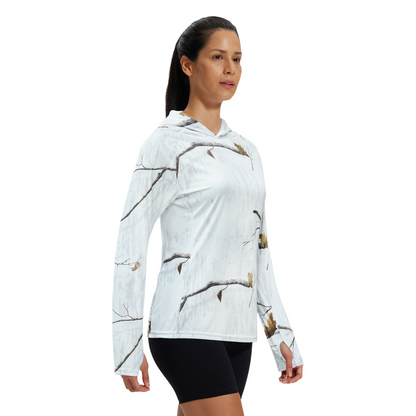 LOOGU Women's UPF 50+ Hoodies Shirts WT73-R
