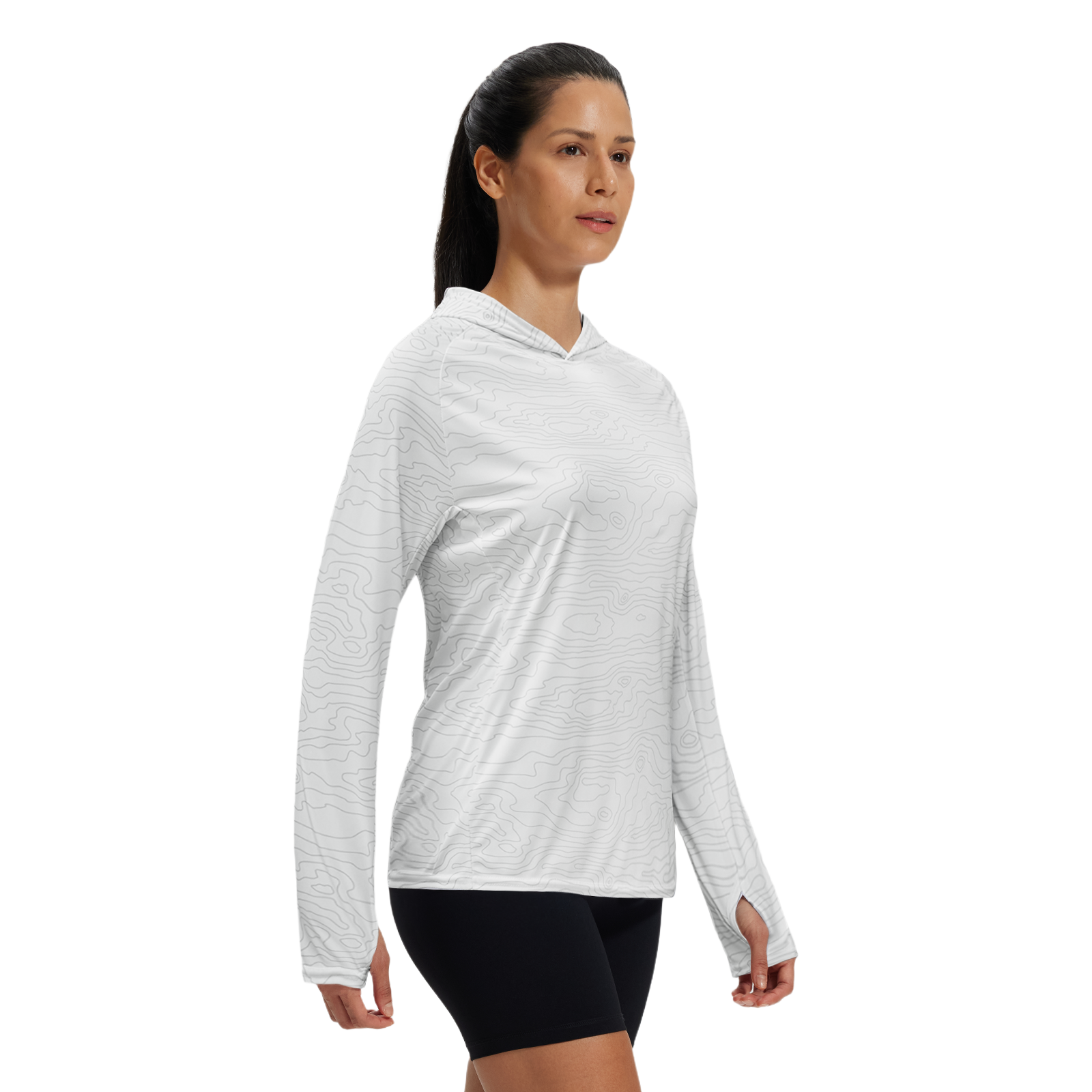 LOOGU Women's UPF 50+ Hoodies Shirts WT73-R