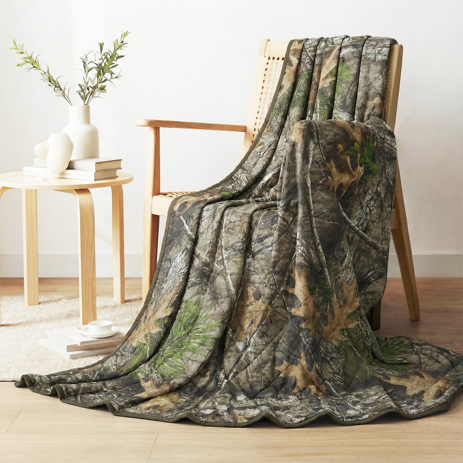 LOOGU Camo Blanket Waterproof Insulation Poncho Liner BL60