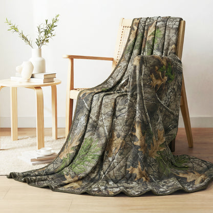 LOOGU Camo Blanket Waterproof Insulation Poncho Liner BL60