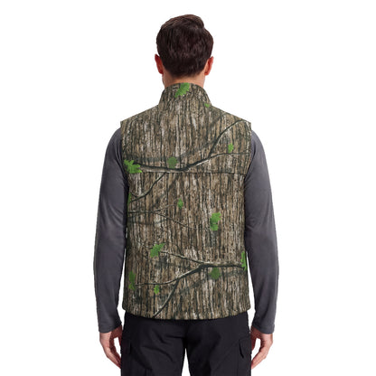 LOOGU Men’s Camo Hunting Vest Lightweight with Pockets M30