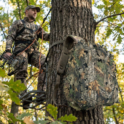 LOOGU Camo Tactical Backpack Cover Oak Leaf
