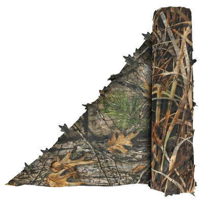 LOOGU Filet de camouflage en rouleau en vrac, stores en filet de camouflage pour la chasse, coupe de feuilles de chêne